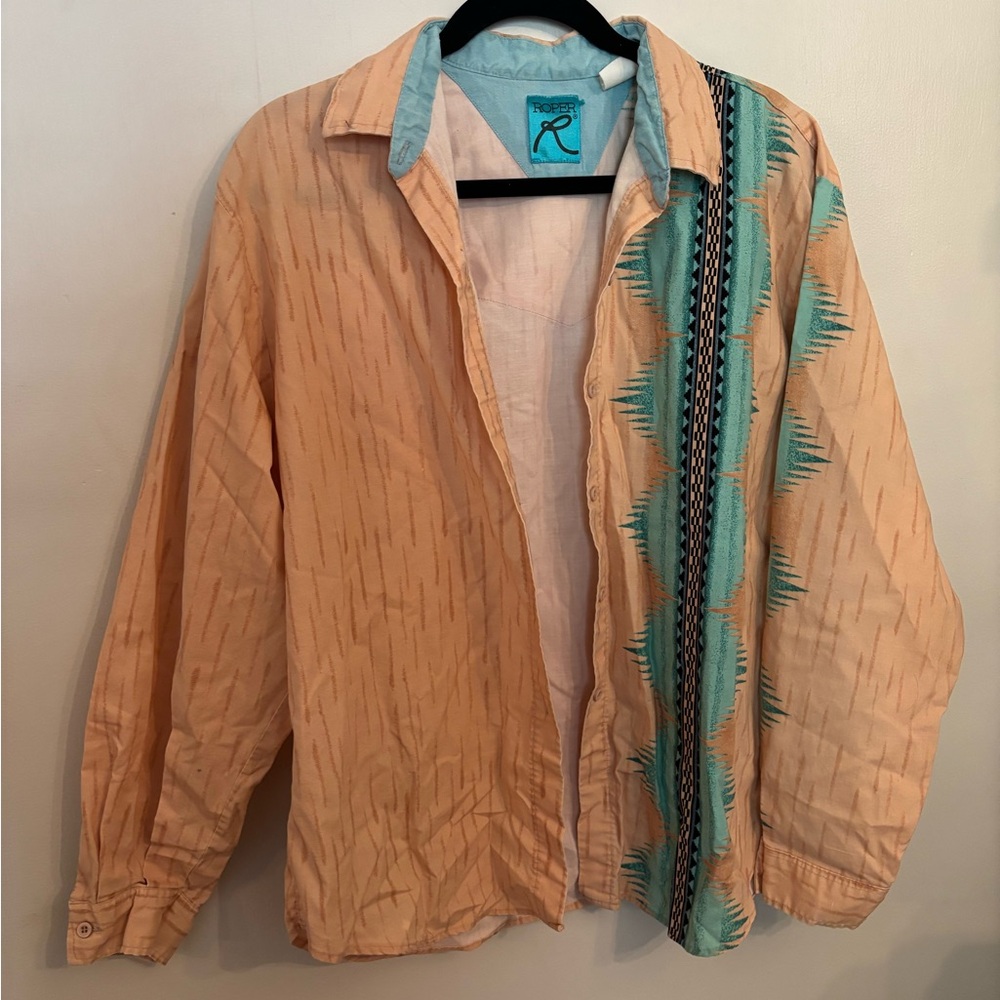 Vintage roper button up